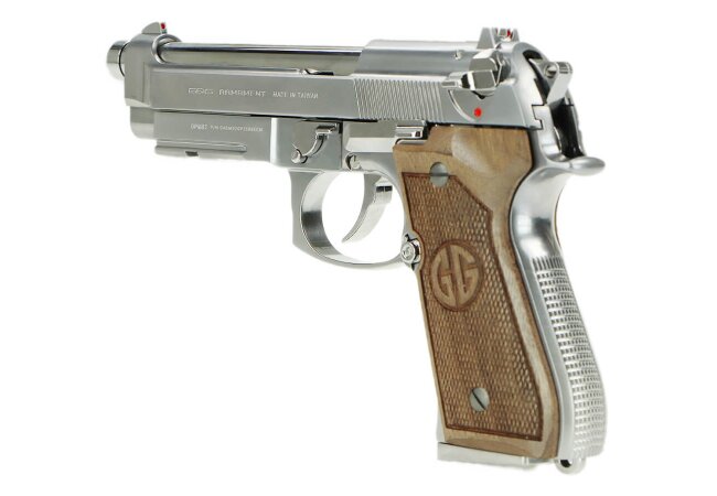G&G GPM92 GP2 GBB Softair Pistole, Limited Edition, Silver