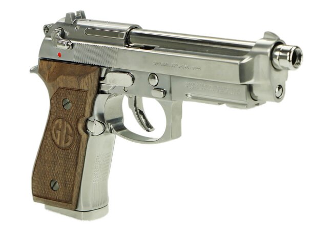 G&G GPM92 GP2 GBB Softair Pistole, Limited Edition, Silver