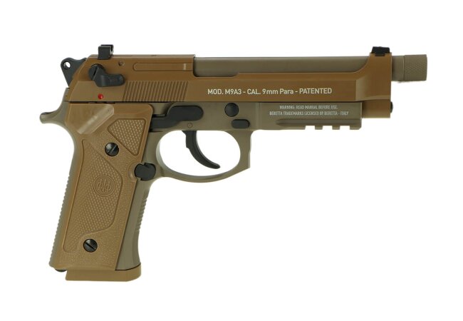 Beretta M9 A3 FM BlowBack FDE CO2 Pistole 4,5mm Stahl BBs