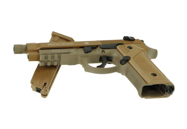 Beretta M9 A3 FM BlowBack FDE CO2 Pistole 4,5mm Stahl BBs