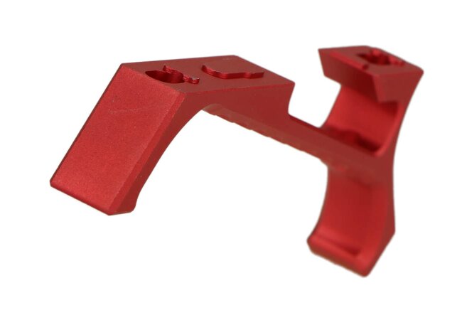 VP23 Tactical Angled Grip Keymod, rot eloxiert