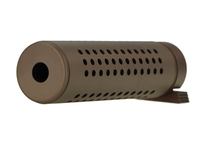 Silencer Type KAC QD 145mm CCW, tan