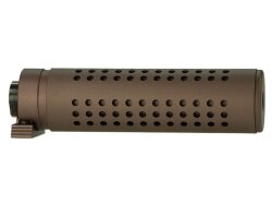 Silencer Type KAC QD 145mm CCW, tan