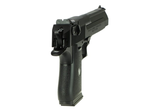 .50 AE GBB Softair Pistole, schwarz