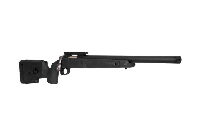 Maple Leaf MLC-338 Bolt Action Sniper Rifle Deluxe, schwarz, cal. 6 mm BB