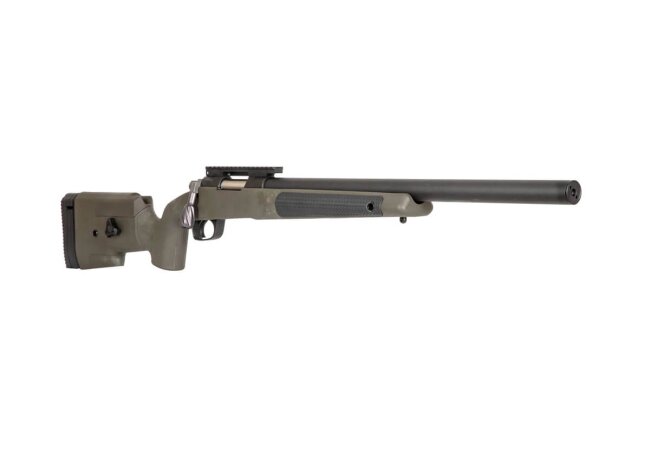 Maple Leaf MLC-338 Bolt Action Sniper Rifle Deluxe, OD, cal. 6 mm BB
