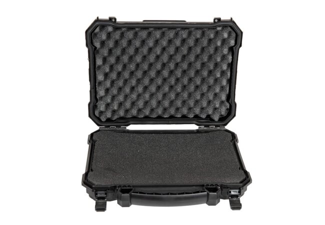 Pistolen-Koffer extra, Kunststoff, groß, abschließbar, schwarz