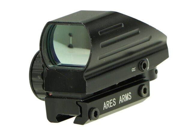 Ares Arms Red/Green Dot, 4 Absehen - 11 mm Prismenschiene