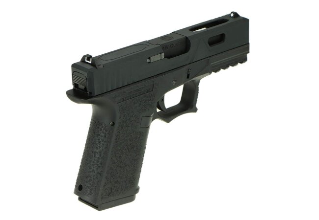 AW Custom VX9 Mod 3 GBB Softair Pistole, schwarz