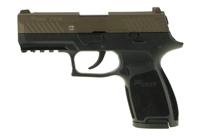 Sig Sauer P320 Schreckschuss Pistole Midnight Bronz cal. 9mm PAK