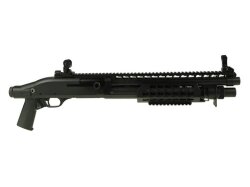 3-Shot Airsoft Shotgun CM367, tactical Keymod, schwarz