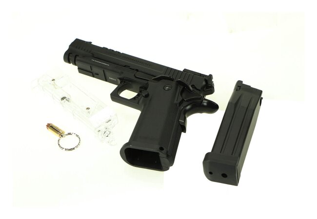G&G GPM1911 CP GBB Softair Pistole, Black