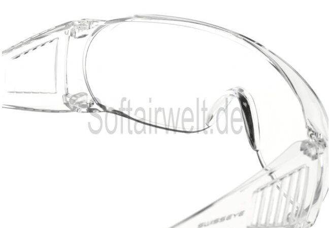 Schutzbrille SwissEye S1-Clear für Brillenträger