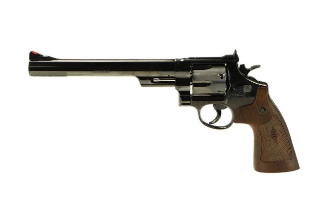Revolver M29 8 3/8 Zoll CO2 4,5mm Diabolo, hochglanzbrüniert