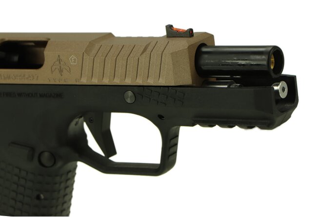 EMG/Archon Firearms Type B GBB Softair Pistole, bronze
