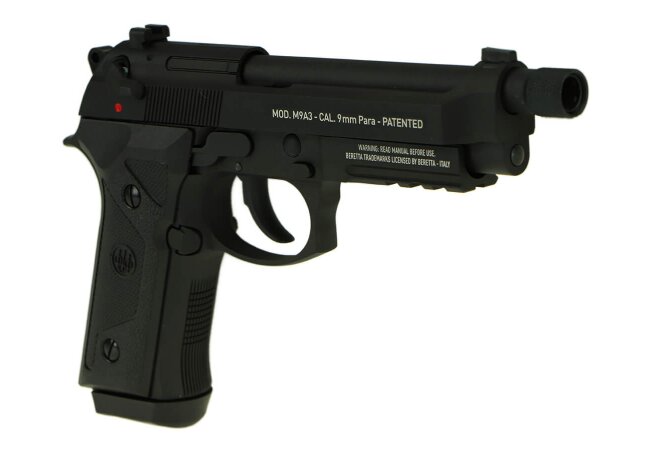 Beretta M9A3 FM Blowback Gas Softair Pistole 6 mm, schwarz