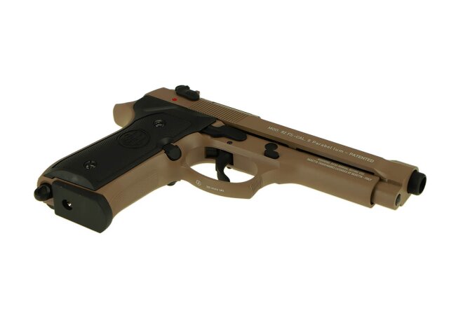 Beretta Mod. 92 Gas BlowBack Pistole 6mm, Desert
