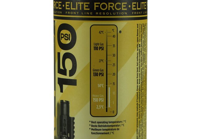 Elite Force Airsoft Heavy Gas - 150 PSI, 560 ml