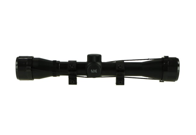 UX RS 4x32 Rifle Scope, Montage 11mm Prismenschiene
