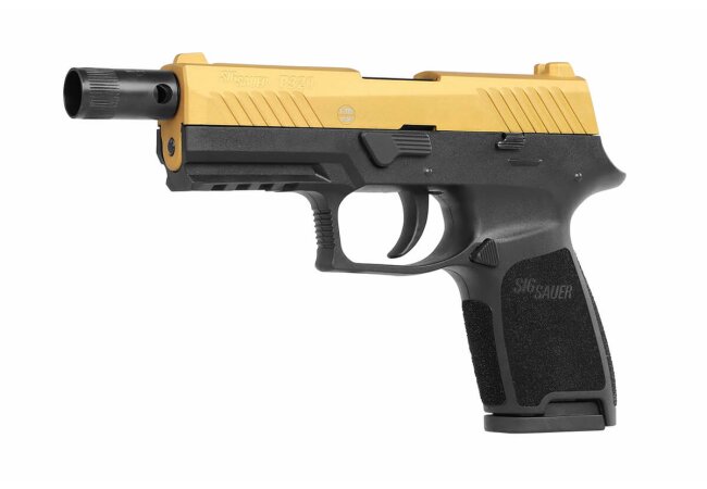 Sig Sauer P320 Schreckschuss Pistole Gold cal. 9mm PAK