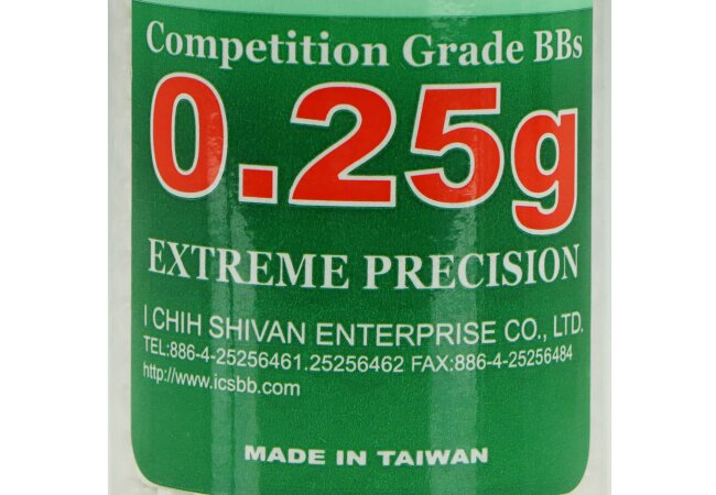 0,25 Gramm 2000 ICS Competion BBs