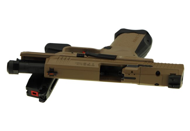 Canik TP9 Elite Combat GBB Softair Pistole, tan