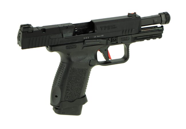 Canik TP9 Elite Combat GBB Softair Pistole, schwarz