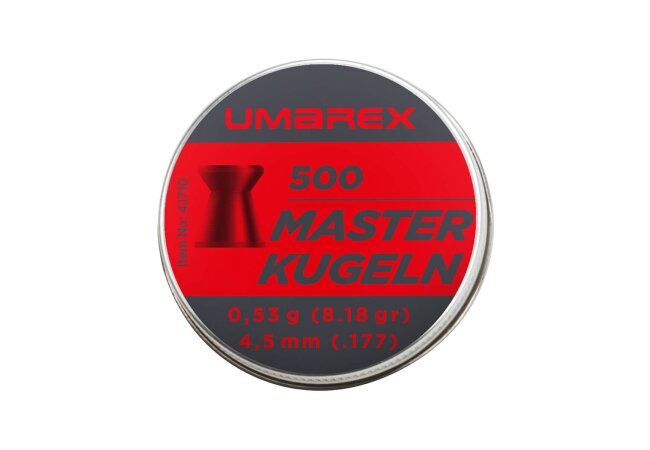 Umarex Masterkugeln Flachkopf Diabolo 500St., 4,5mm