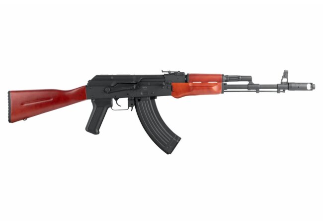 Kalashnikov AK74 CO2 NBB 4,5mm Rundkugel, Stahl & Echtholz