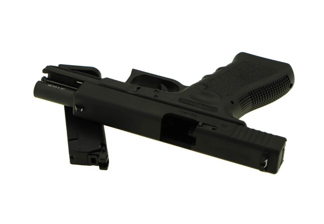 Glock 17 Gen3 6mm CNC GBB/CO2 Softair Pistole (GHK)