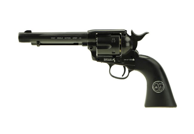 SAA Double Aces Duel Set Colt Single Action Army® 45, CO2, 4,5 mm, antik, limitiert