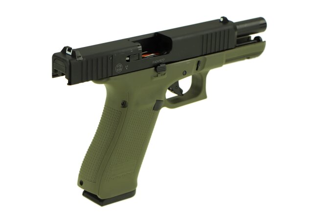 Schreckschusspistole Glock G17 Gen5 cal. 9mm P.A.K., Battlefield Green