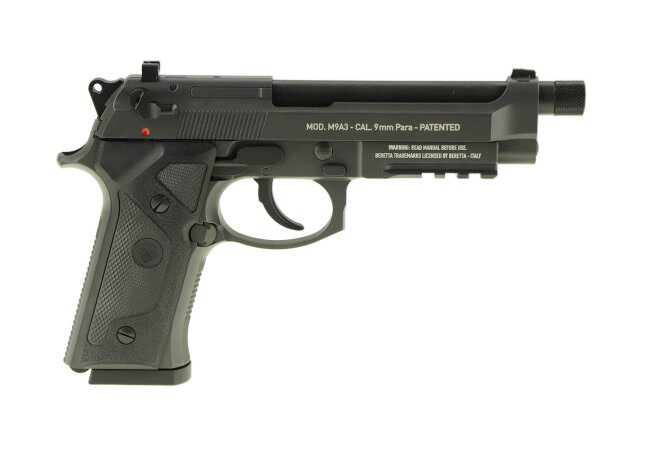 Beretta M9 A3 FM BlowBack CO2 Pistole 4,5mm Stahl BBs, Black-Gray