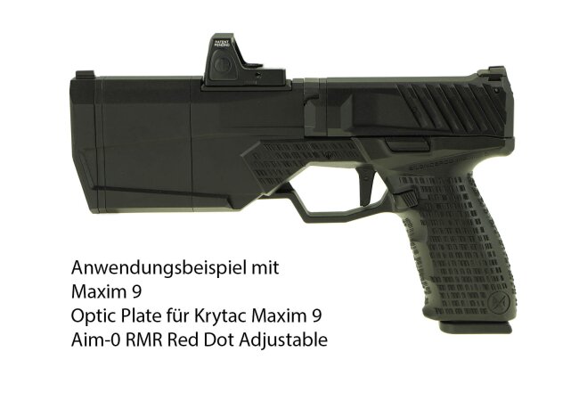 Krytac SILENCERCO MAXIM 9 Softair Pistole GBB