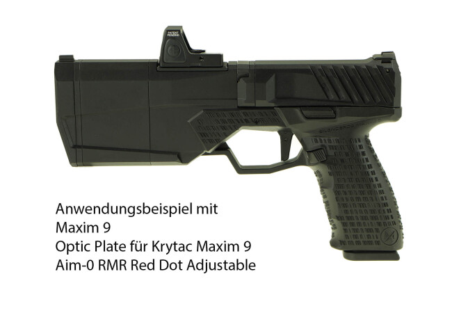 Optic Plate für Krytac SILENCERCO MAXIM 9 GBB Airsoft Pistole
