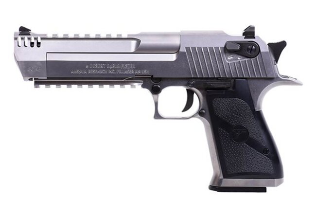 Desert Eagle .50AE L6 GBB Softair Pistole, silber