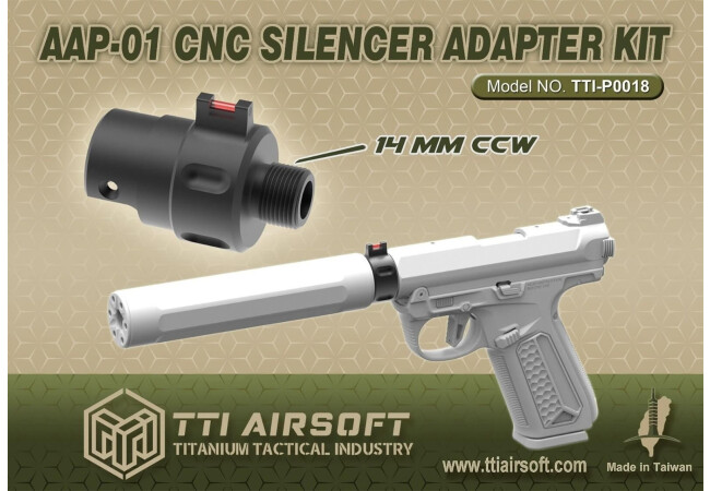 TTI AAP-01 Silencer/Tracer Adapter 14mm