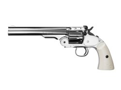 Schofield 6 Co2 Revolver Silber 4,5 mm Diabolo