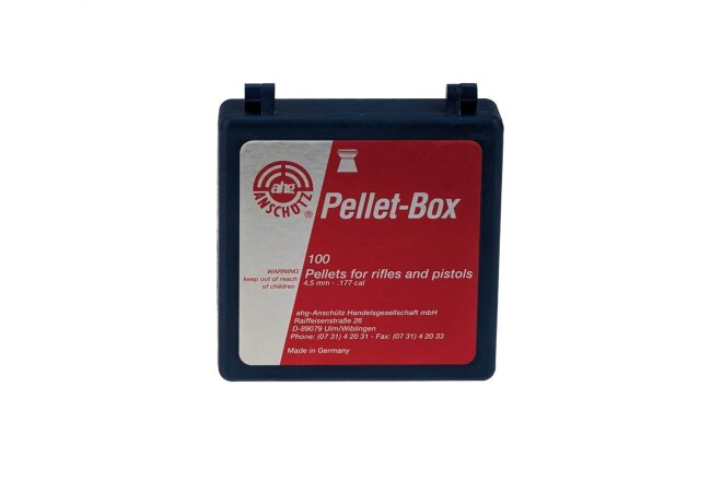 Pellet-Box für Diabolo Luftgewehrkugeln