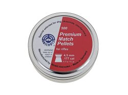 ahg-Premium Match Pellets 4,49 mm 0,53 g, 500 Flachkopf...