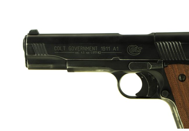 Colt Government 1911A1 cal. 4,5mm Diabolo, Antik-Finish