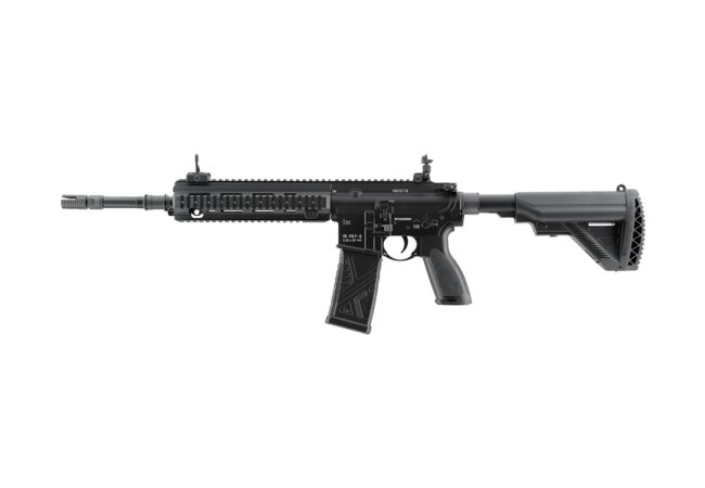 Heckler & Koch HK416 A5 F-S Vollmetall, Gen3 Mosfet, S-AEG, schwarz