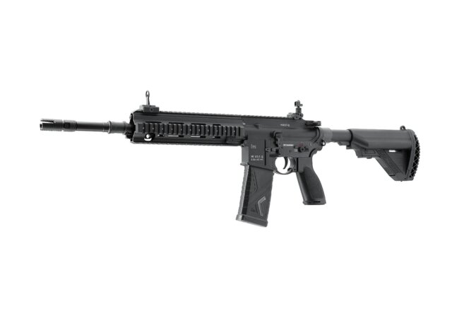 Heckler & Koch HK416 A5 F-S Vollmetall, Gen3 Mosfet, S-AEG, schwarz