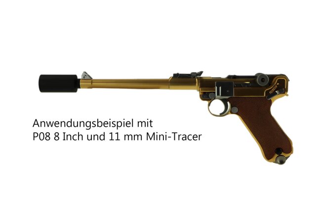 Tracer / Chrono E-Shooter FLARE M BT Silencer, schwarz