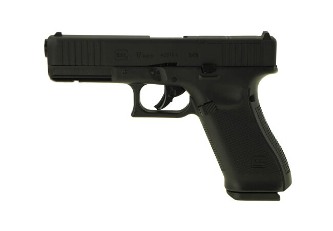 Glock 17 Gen5 CO2 MOS BlowBack 6mm Softair Pistole, schwarz