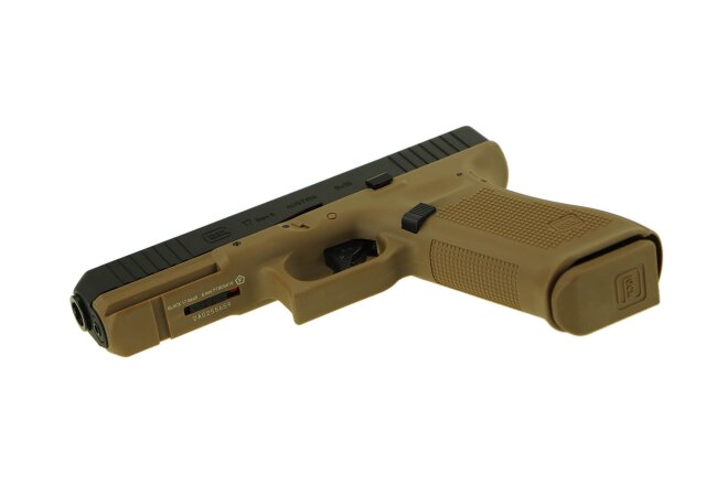 Glock 17 Gen5 CO2 BlowBack 6mm Softair Pistole, Coyote