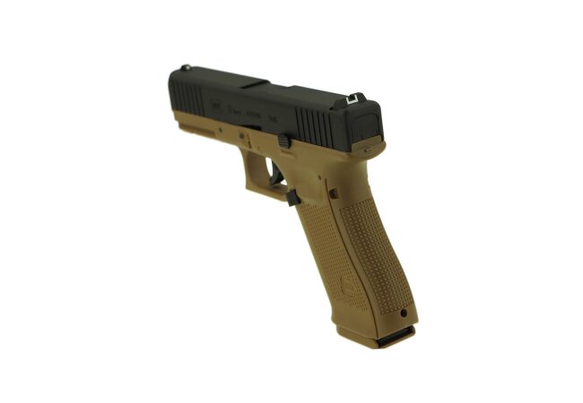 Glock 17 Gen5 CO2 BlowBack 6mm Softair Pistole, Coyote