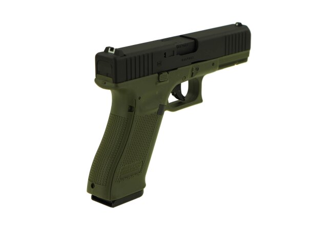 Glock 17 Gen5 CO2 BlowBack 6mm Softair Pistole, Battlefield Green