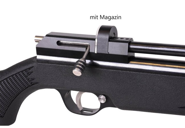Diana Stormrider Pressluft Gewehr V2 mit Regulator, 4,5 mm Diabolo, Schwarz