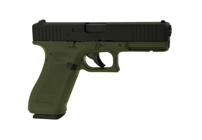 Glock 17 Gen5 CO2 Blowback, cal. 4,5mm BB, Battlefield Green